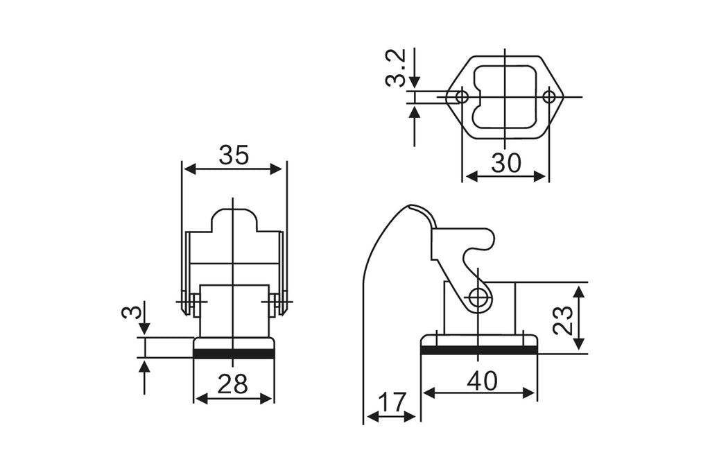 CC4PSG000S0 technical drawing