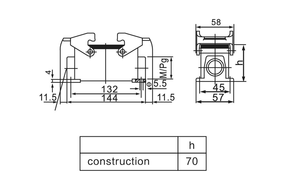 CP24SWP21DN disegno tecnico