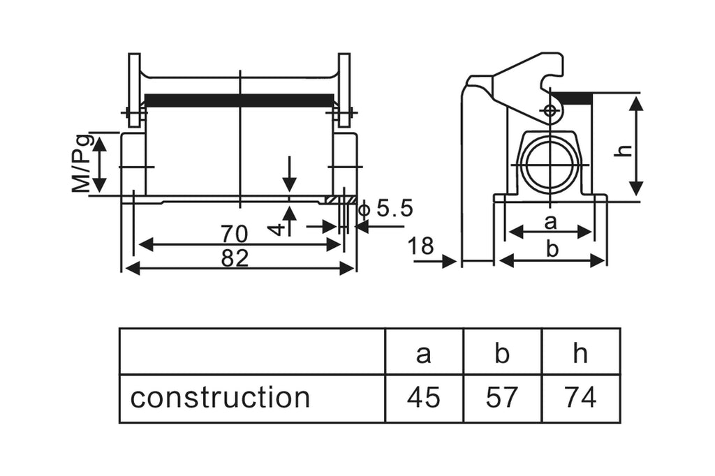 CP6NSVP16SN disegno tecnico