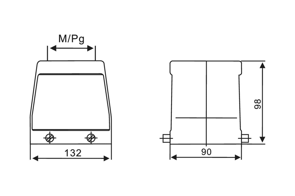 CV48SFP362N technical drawing
