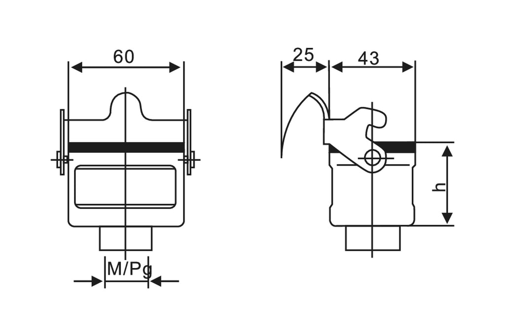 CV6NSFP16SN disegno tecnico