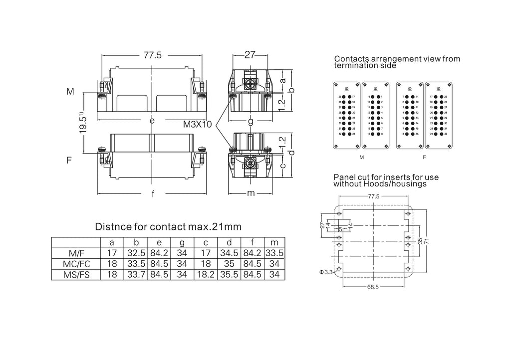 FGMMNGE6V disegno tecnico